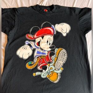 Vintage “One size fits alls most” Mickey Shirt